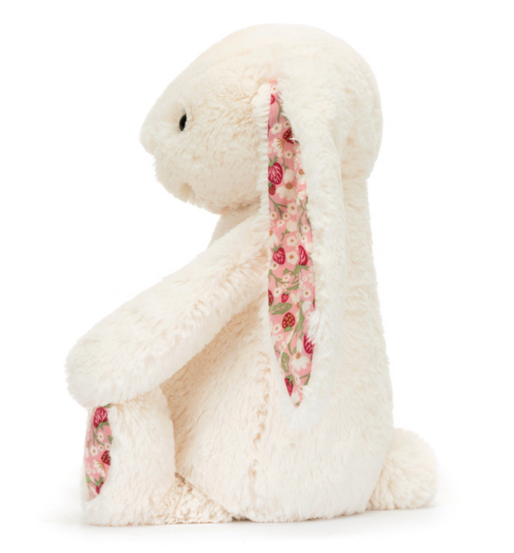 Blossom Lapin Cream BERRY Médium JELLYCAT