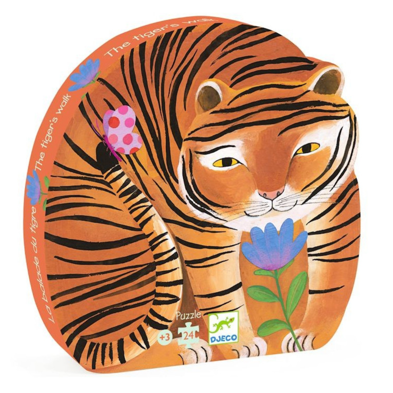 Puzzle ballade du tigre 24 pcs DJECO