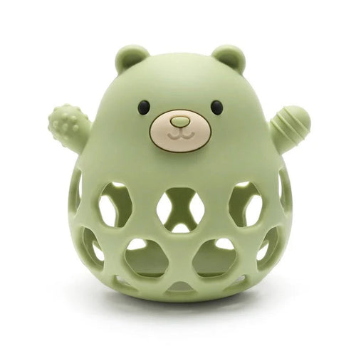 Balle de motricité Ours Vert RAMMELAARTJE