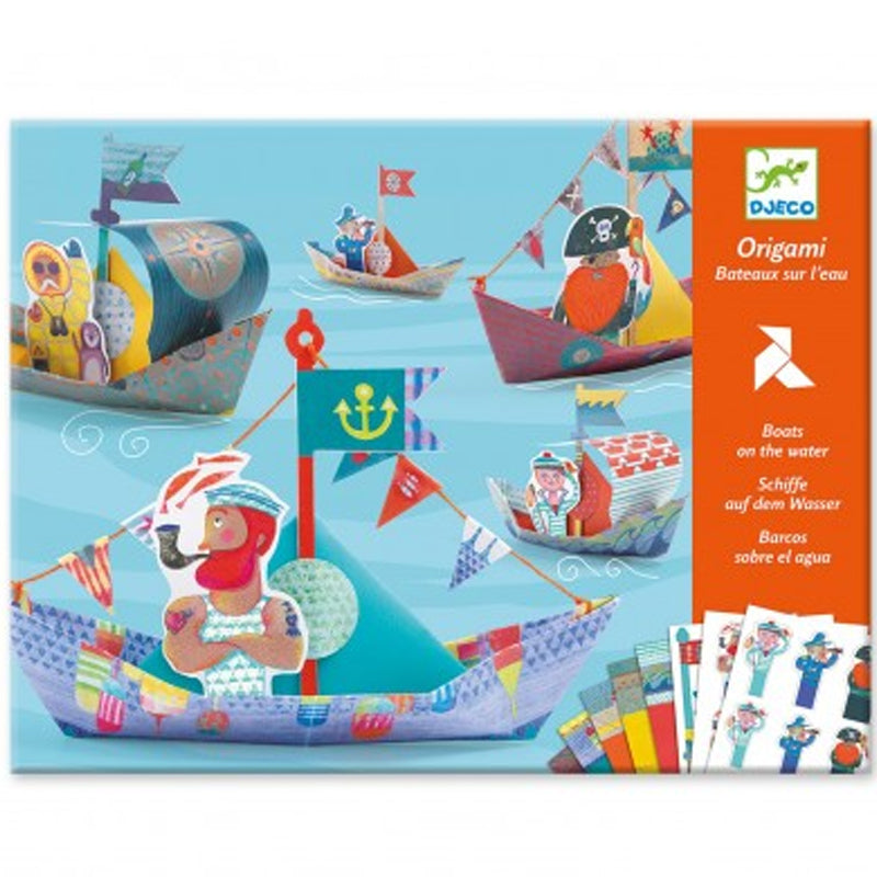 Origami Bateaux sur l'eau DJECO