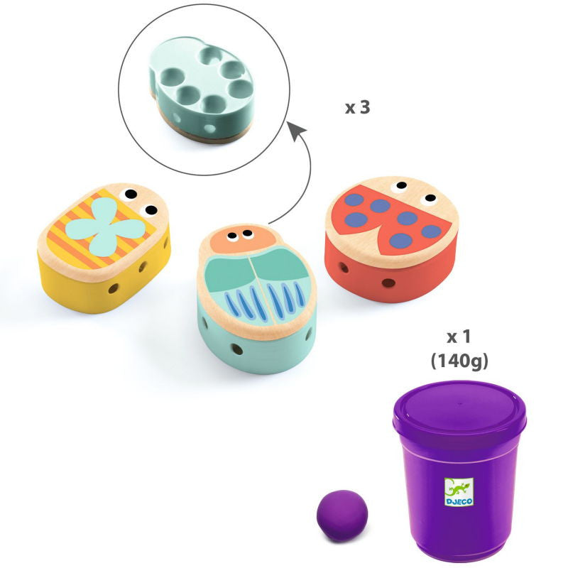 Pâte à modeler Mapatabestioles DJECO