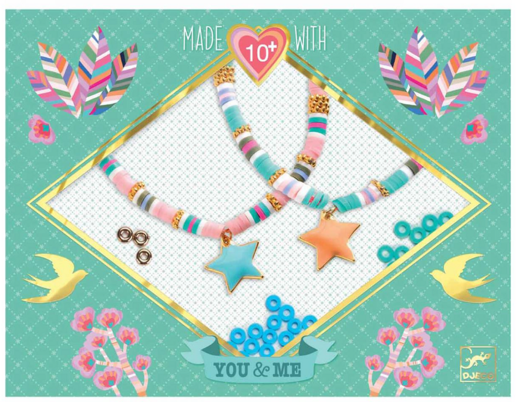 Kit bracelets à crée Étoiles Heishi DJECO