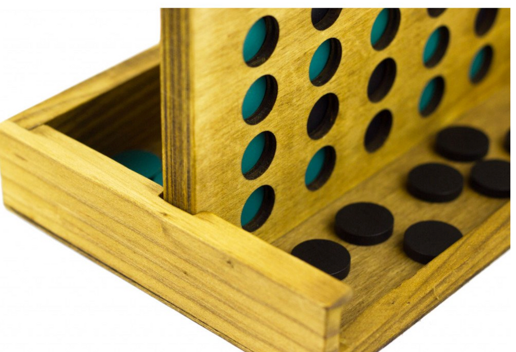 Quatre à la suite en bois vintage WILSON JEUX