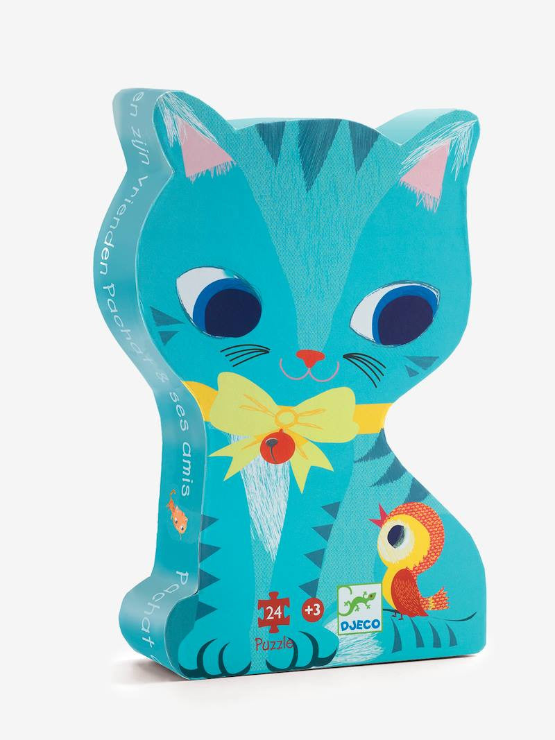 Puzzle silhouette Pachat et ses amis DJECO