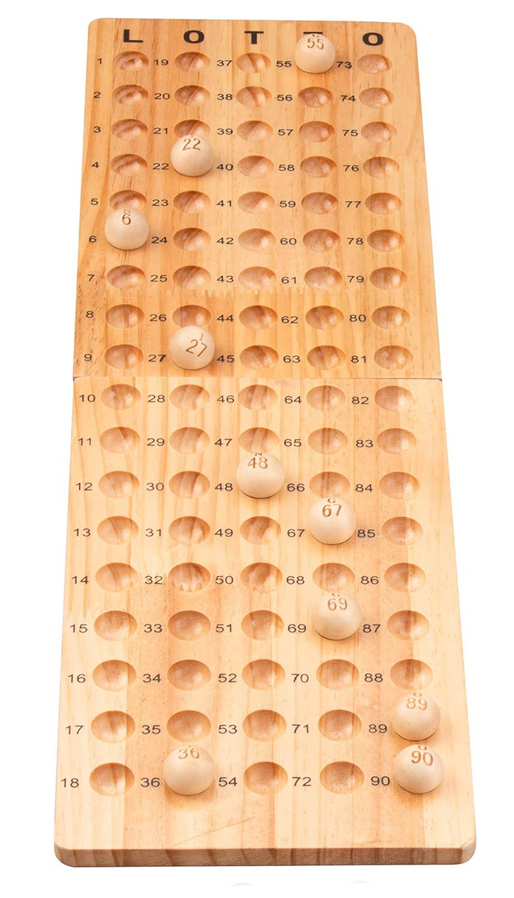 BINGO en bois 18CM WILSON JEUX