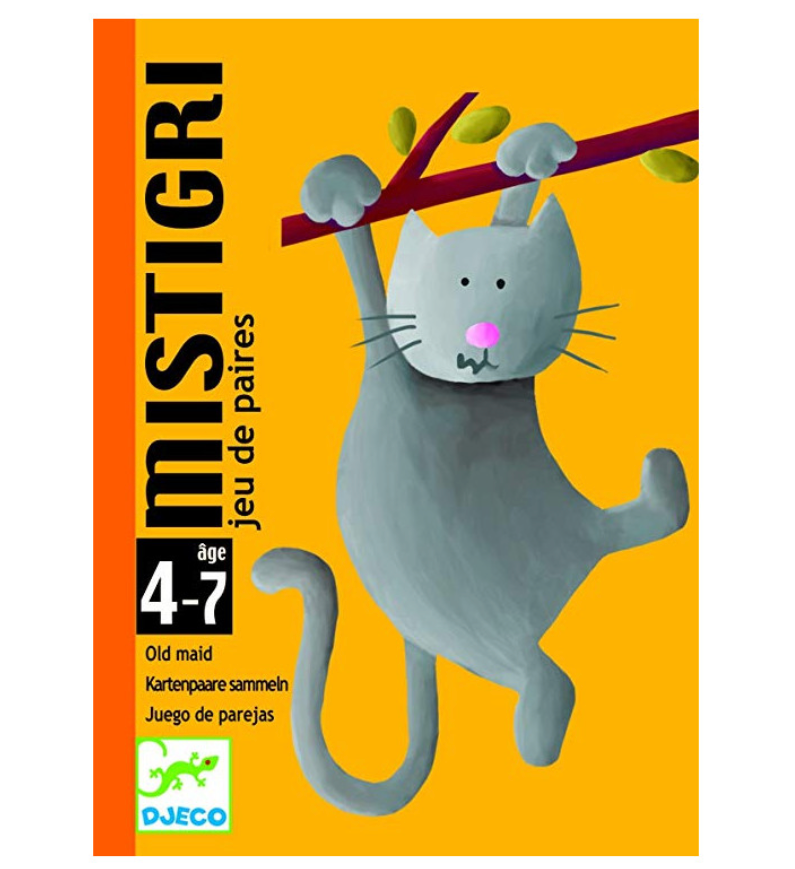 Jeu de cartes Mistigri DJECO
