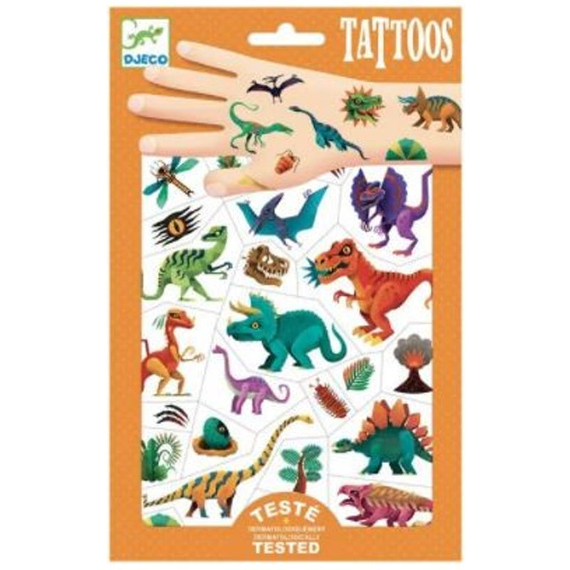 Tatouages Dino Club DJECO