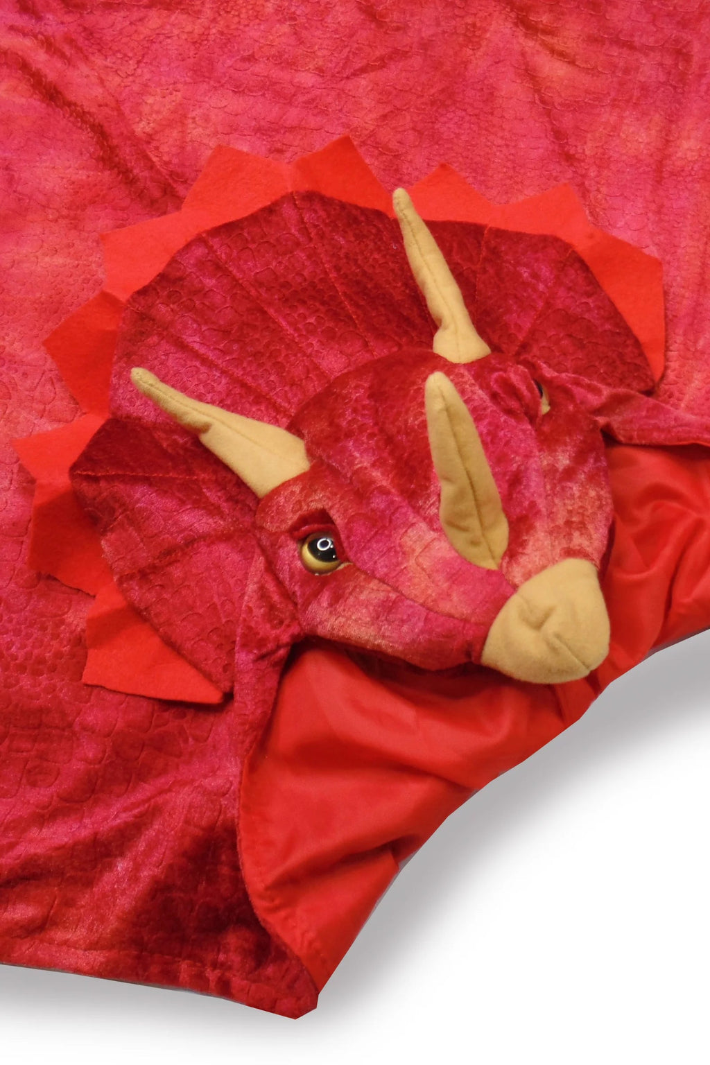 Cape de triceratops à capuche GREAT PRETENDERS