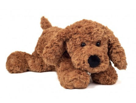Peluche Chien souple Marron HERMANN TEDDY