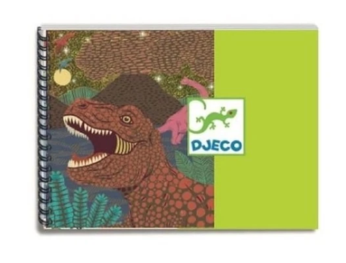 Cartes à gratter le règne des dinosaures DJECO