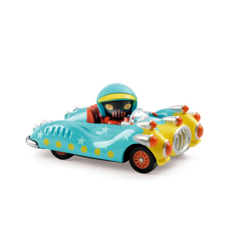 Crazy motors voiture BLUE GUN DJECO