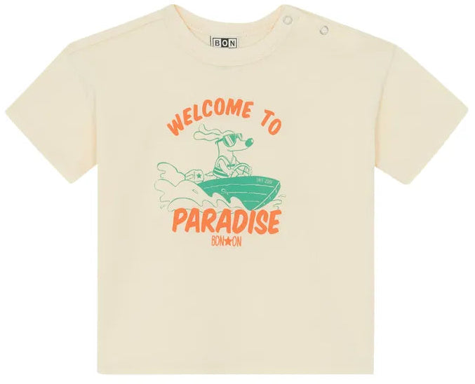 T-shirt LIVO PARADISE vanilla BONTON