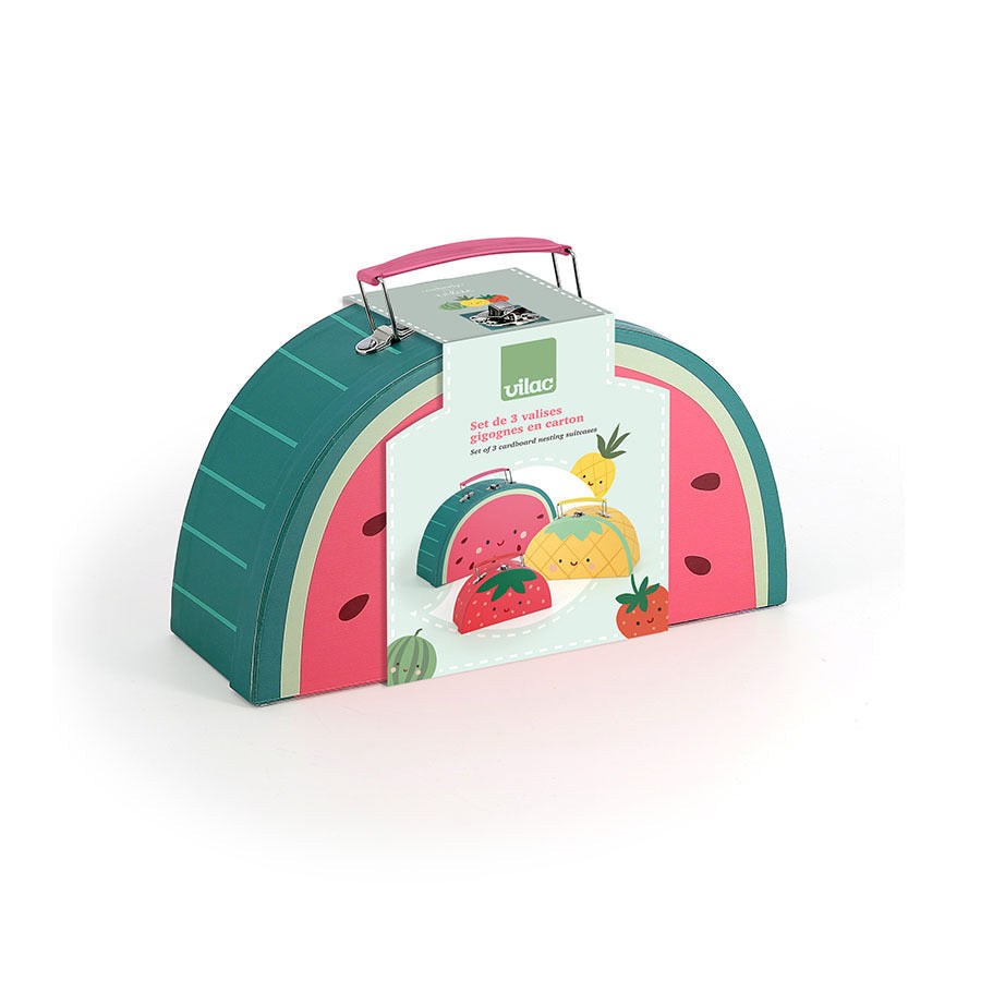 Set de 3 valisettes les fruits gourmands Sarah Betz VILAC