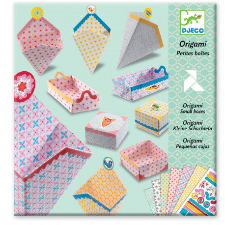 Origami Petites boites DJECO