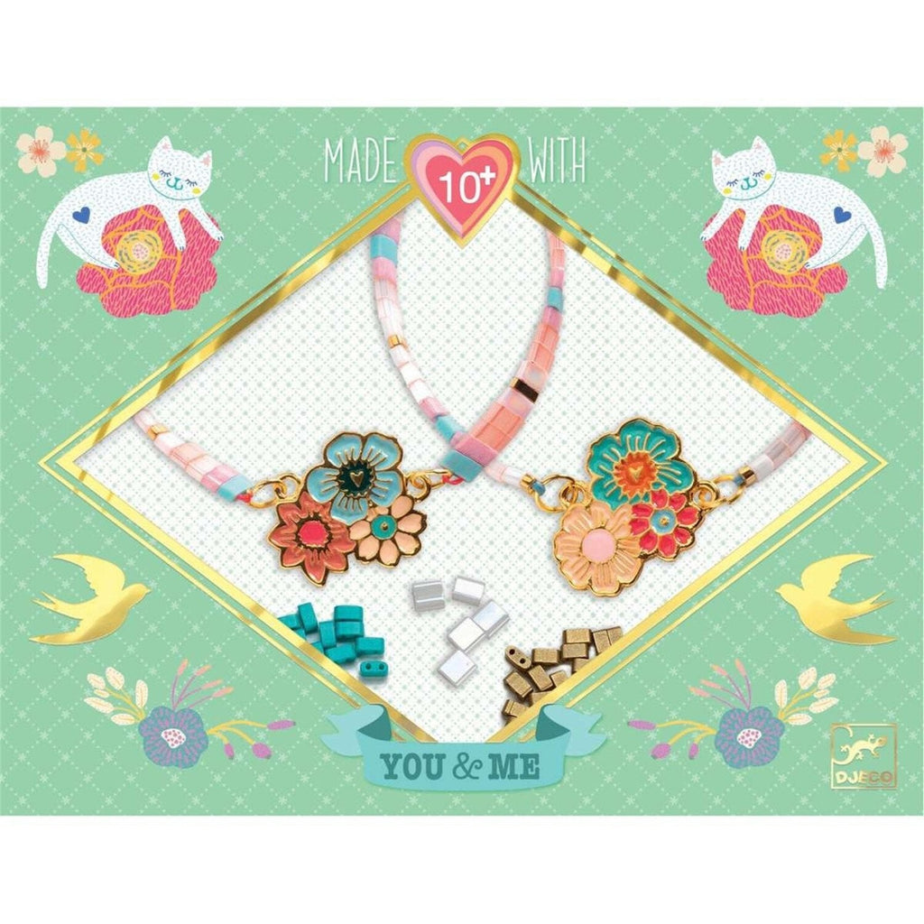Duo Bijoux à créer Tila et Fleurs DJECO