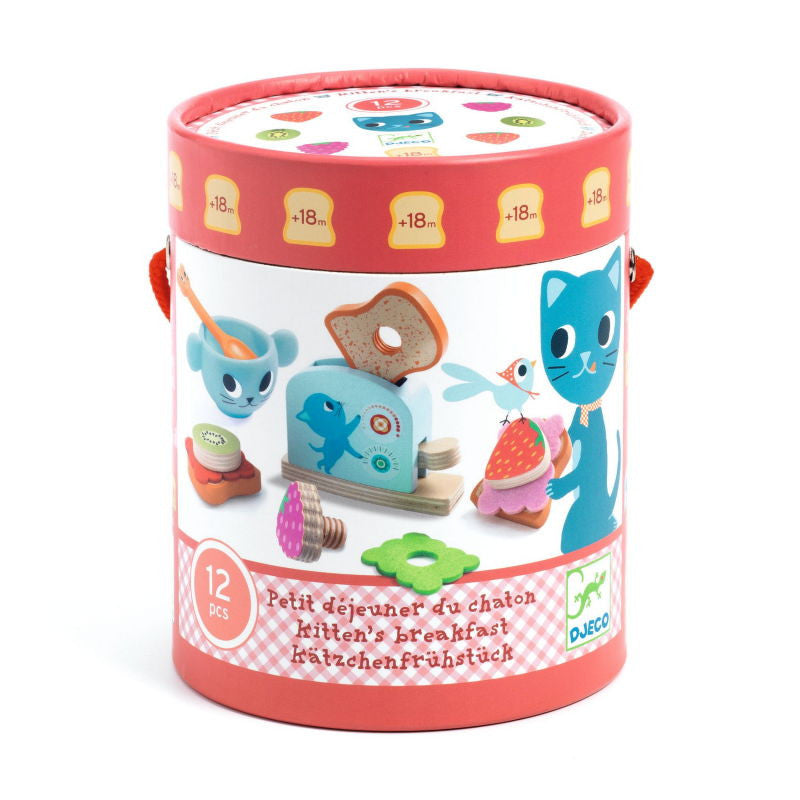 Dînette petit déjeuner du chaton DJECO