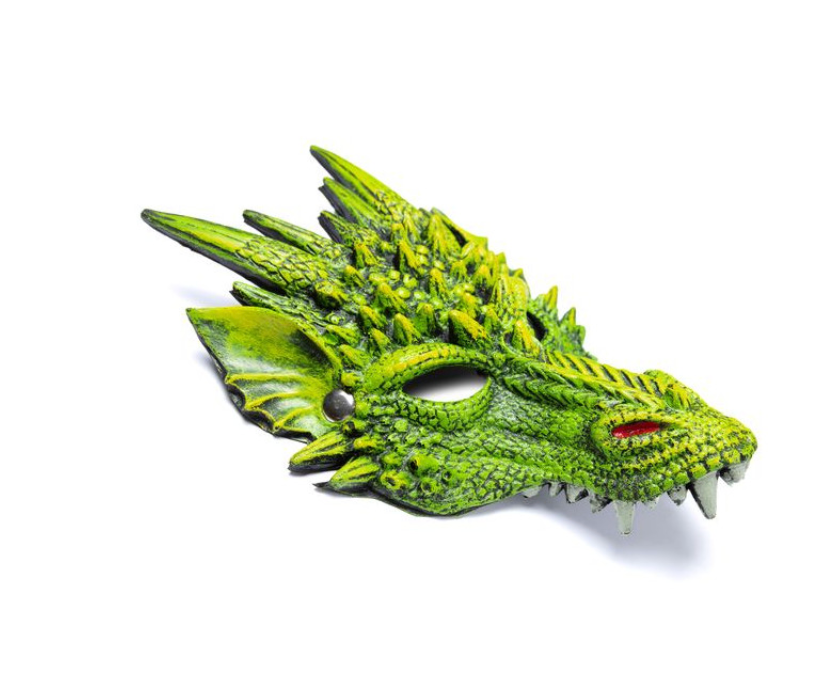 Masque dragon vert GREAT PRETENDERS