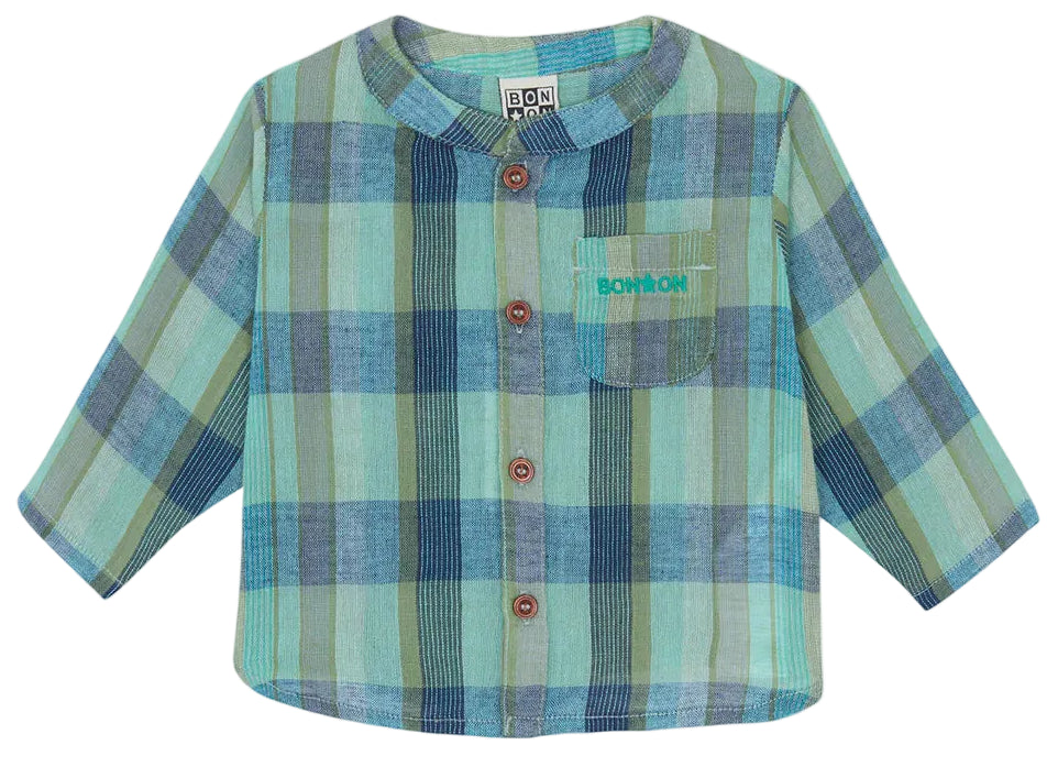 Chemise NEVER carreaux coco BONTON
