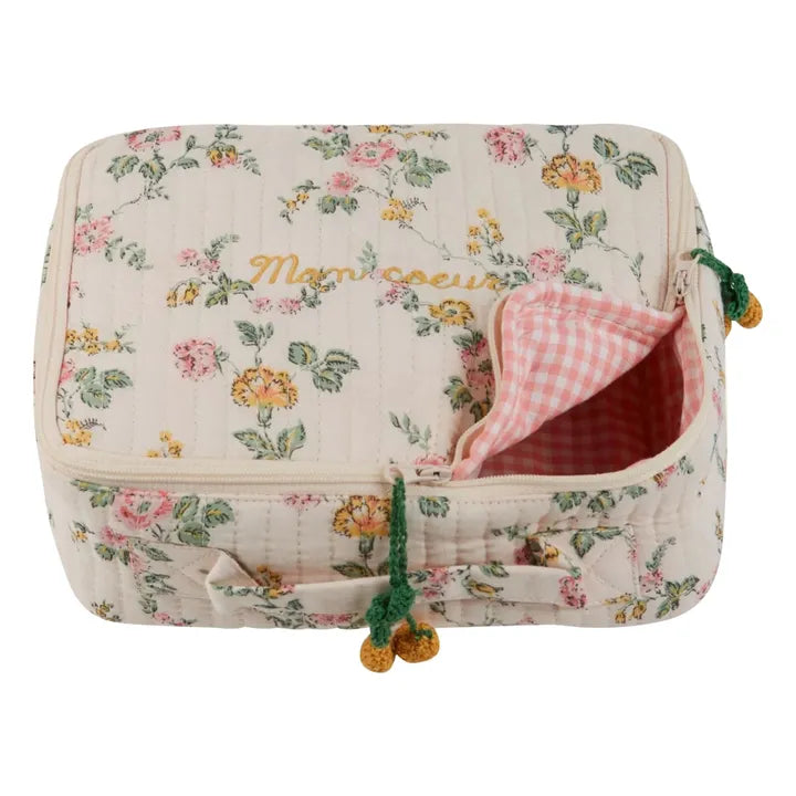 Trousse naissance imprimé rosier EMILE & IDA