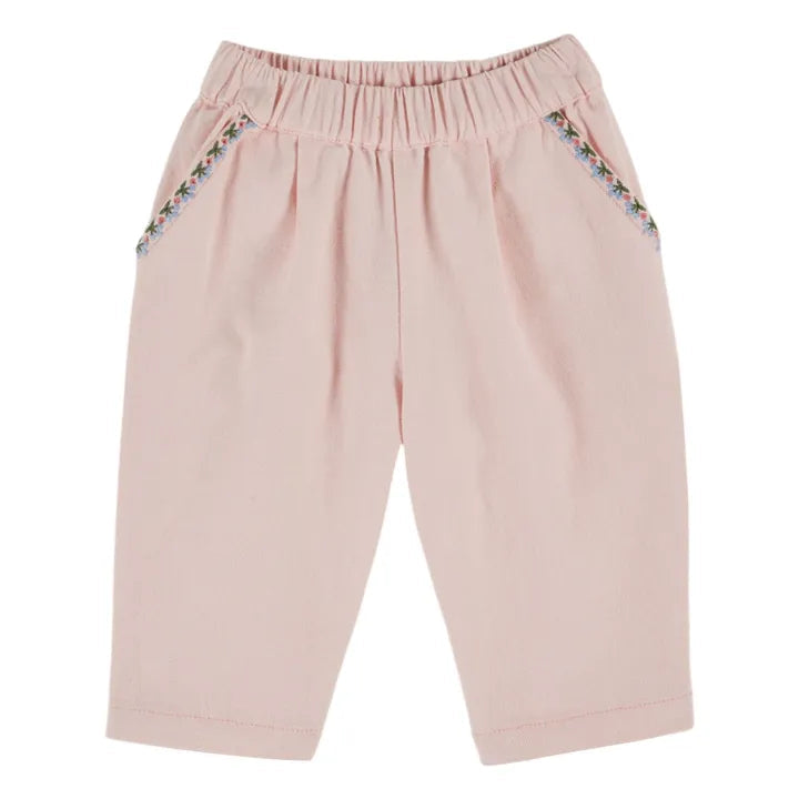 Pantalon poches brodées MACARON  EMILE & IDA