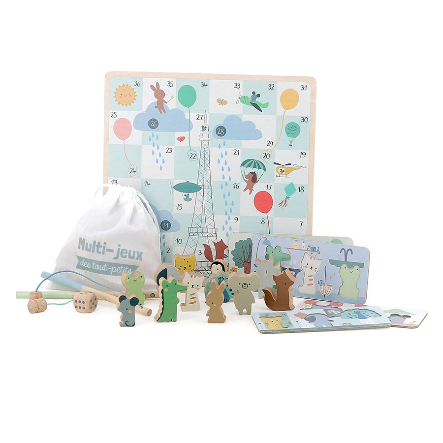 Jeu des tout petits multi-jeux Sarah Betz VILAC