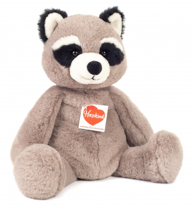 Peluche Raton Laveur Waldo 32cm HERMANN TEDDY