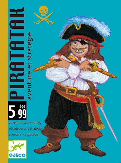 Jeu de cartes PIRATATAK DJECO