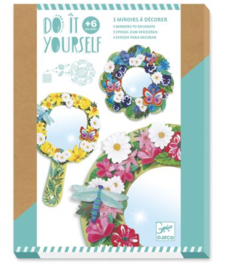 Miroir DIY douceur florale DJECO
