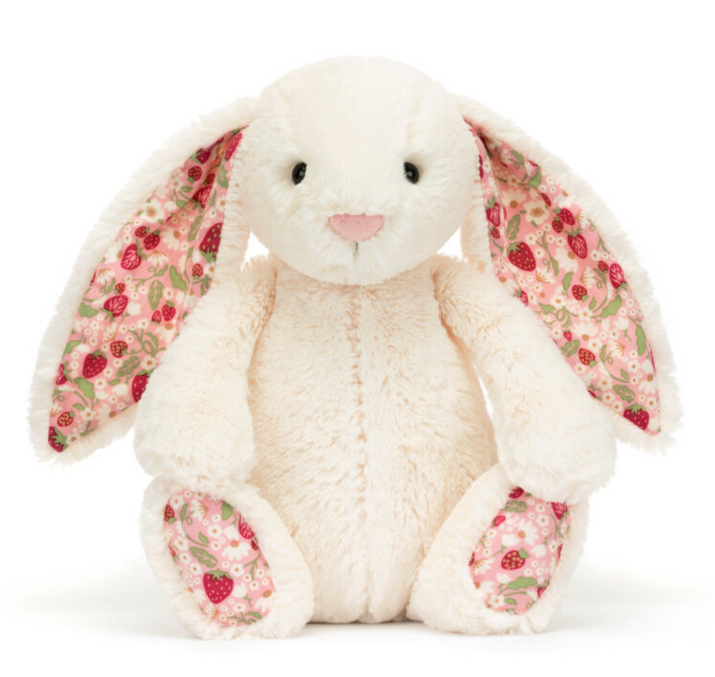 Blossom Lapin Cream BERRY Médium JELLYCAT