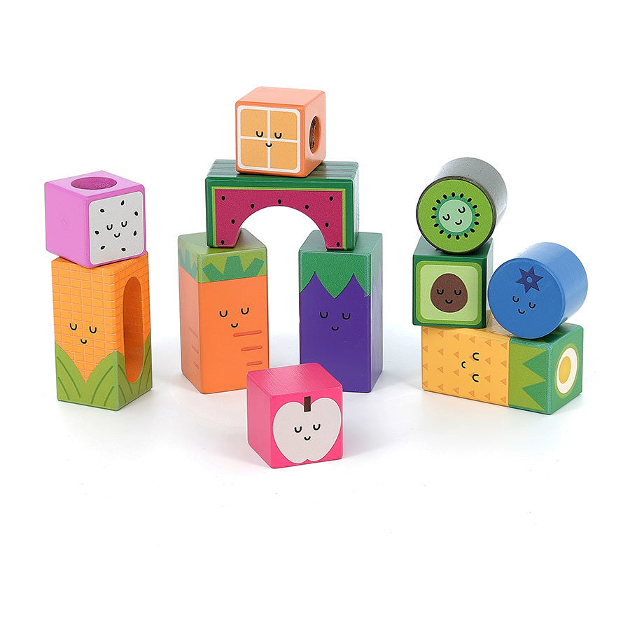Cubes sonores fruits et légumes VILAC
