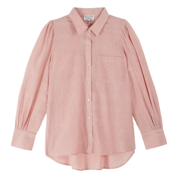 Chemise ADULTE KHADI rose EMILE ET IDA