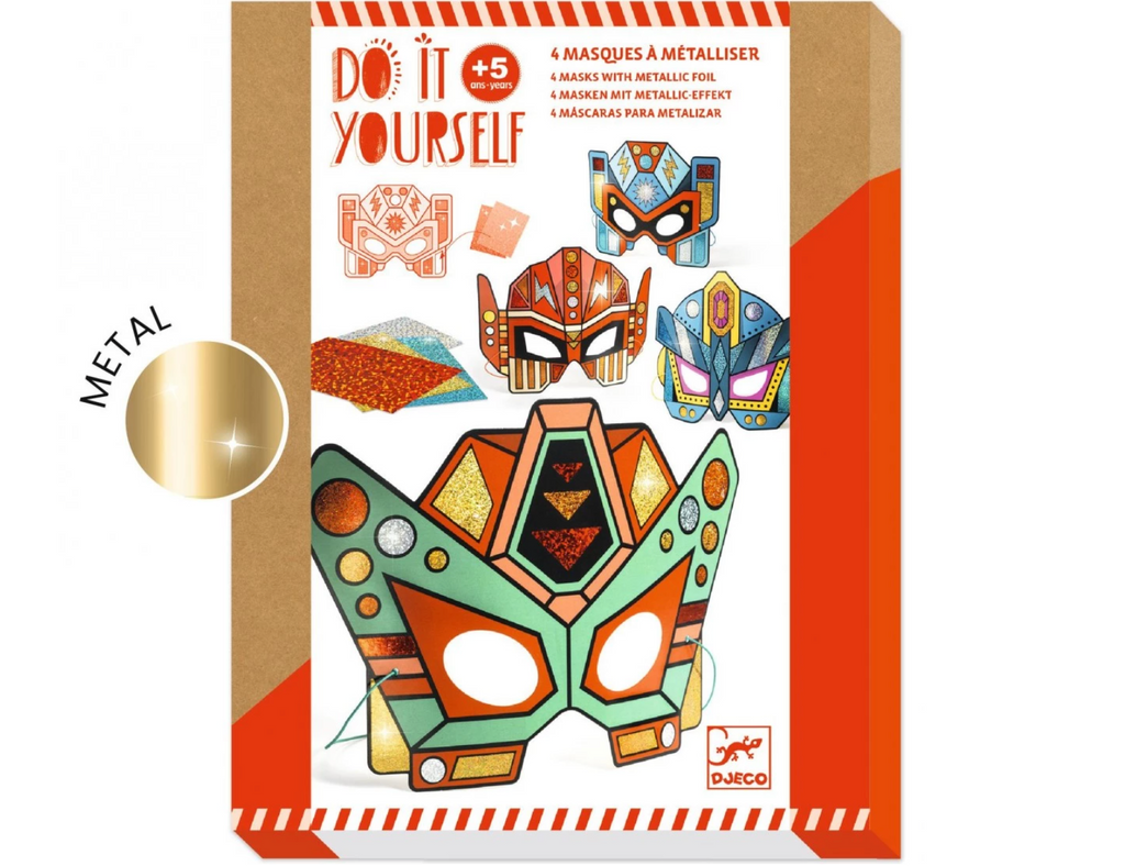 Masques DIY Super robots DJECO