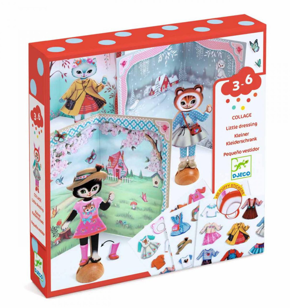 Collage Little dressing DJECO