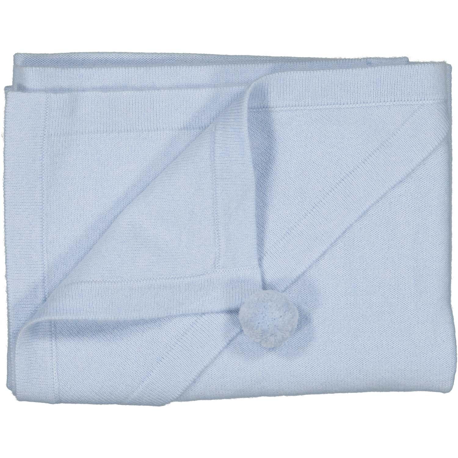 Couverture en cachemire Bleu ciel LES LUTINS