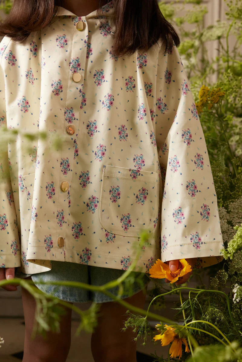Veste imperméable FELVET cream flower dunes LOUISE MISHA