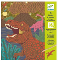 Cartes à gratter le règne des dinosaures DJECO