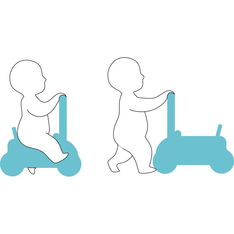 Chariot de marche 3 en 1 VILAC