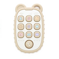 Anneau de dentition Téléphone Pop-it Beige RAMMELAARTJE