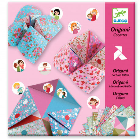Origami Cocottes à gages fleurs