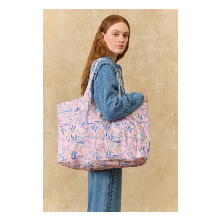 Tote bag BEVERLY pink lush paradise LOUISE MISHA