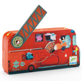 Puzzle silhouette pompier DJECO