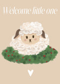 Carte postale Welcome Little One POISPLUME