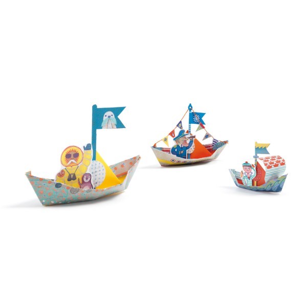 Origami Bateaux sur l'eau DJECO