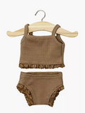 Dessous Gordies en maille côtelée Chocolat MINIKANE