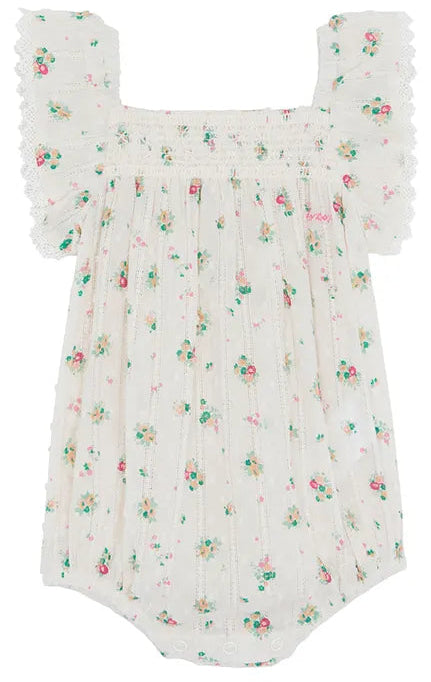 Barboteuse LALIX bouquet coco  BONTON