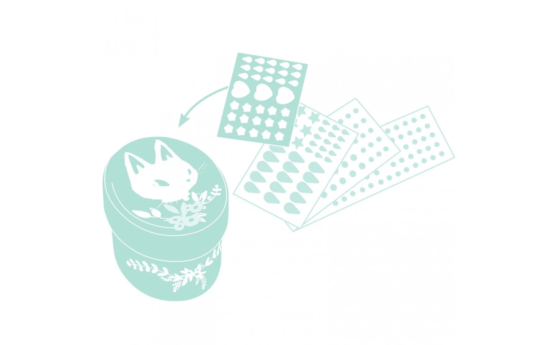 Adorables mini boîtes DIY DJECO