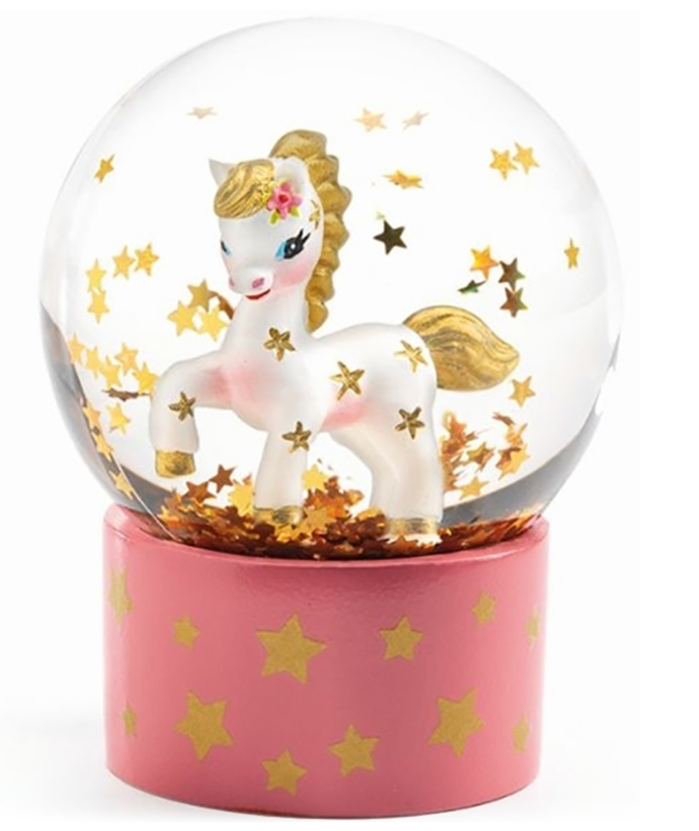 Boule à neige Poney DJECO
