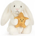 Lapin Crème avec étoile JELLYCAT