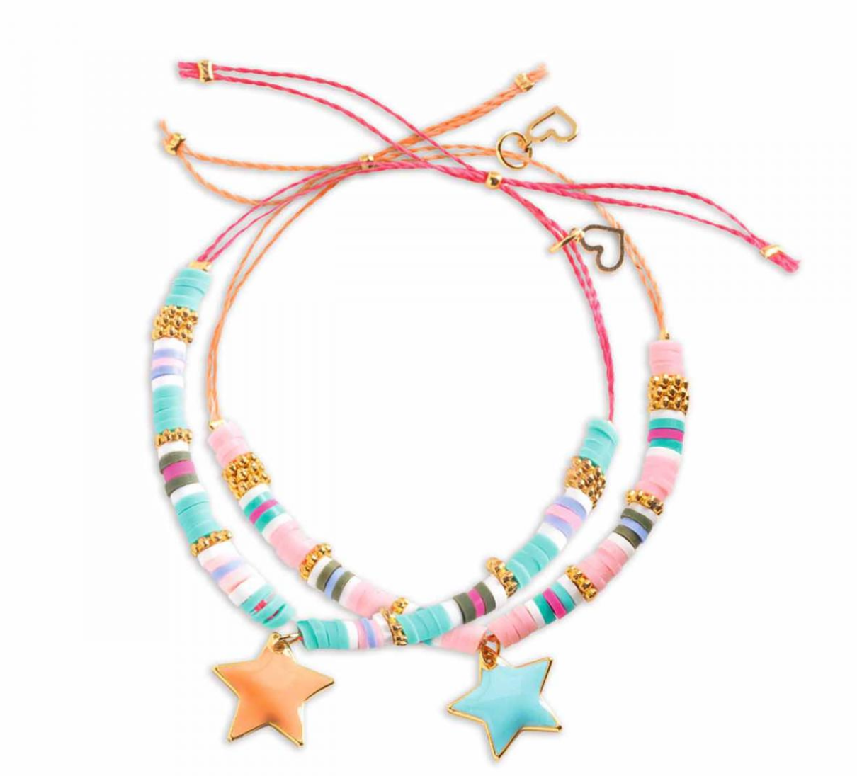 Kit bracelets à crée Étoiles Heishi DJECO
