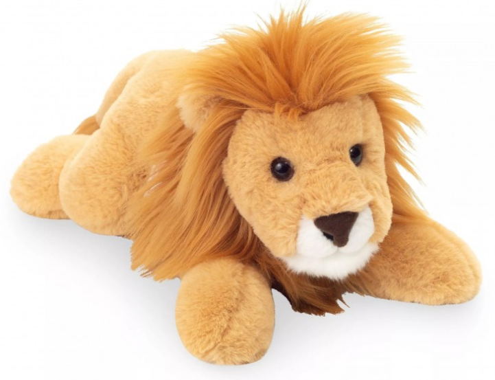 Peluche Lion allongé 33cm HERMANN TEDDY